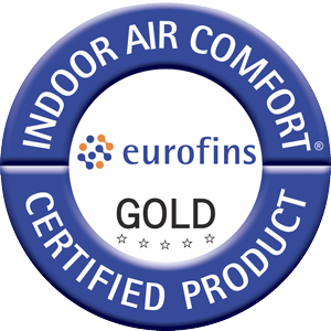Certifikát vinylové podlahy Indoor Air Comfort Gold